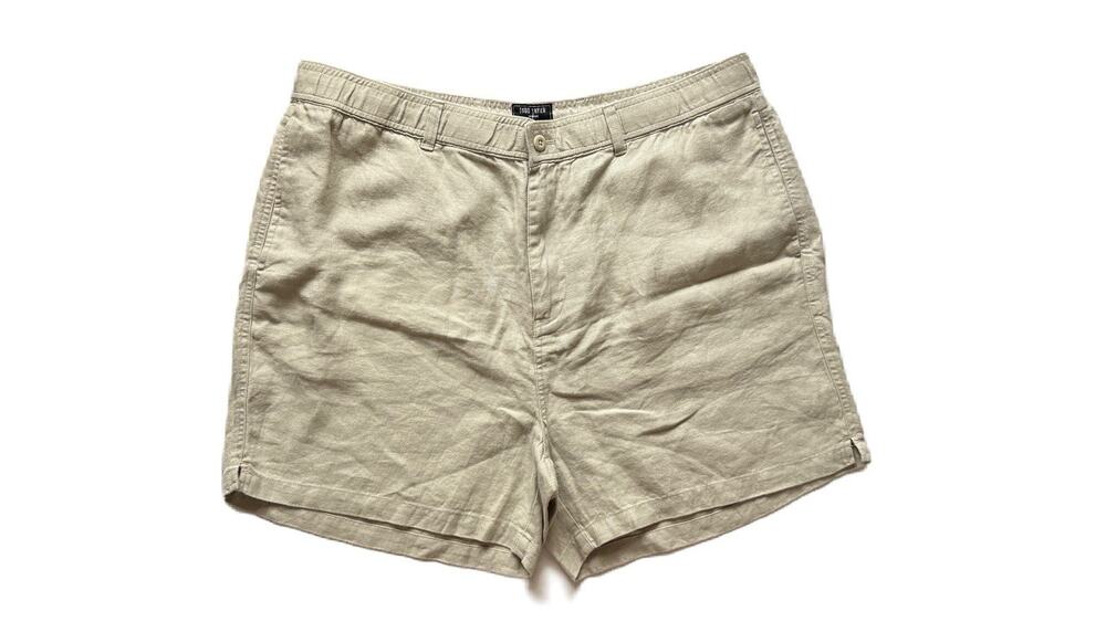 Todd Snyder 5” Linen Beachcomber Shorts Size XXL Stone NWT